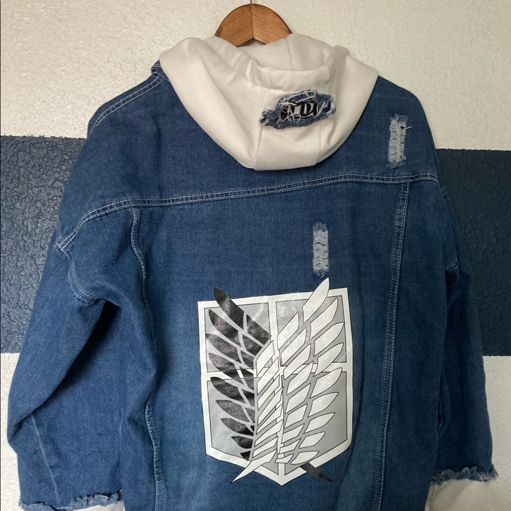 Attack On Titan Denim Jean Jacket